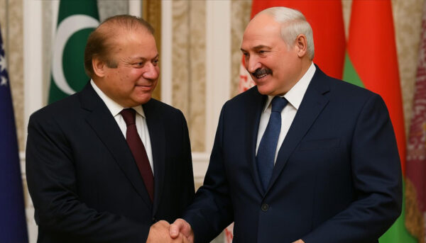 Sharif family Belarus visit