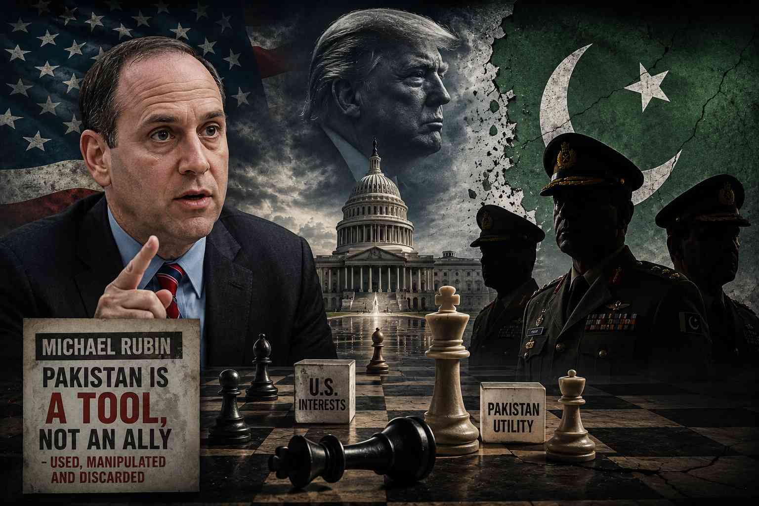 Michael Rubin warning about Pakistan US relations and military establishment controversy