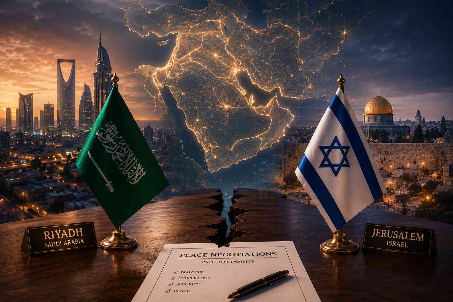 Saudi Arabia rejects Israel recognition amid Middle East diplomacy