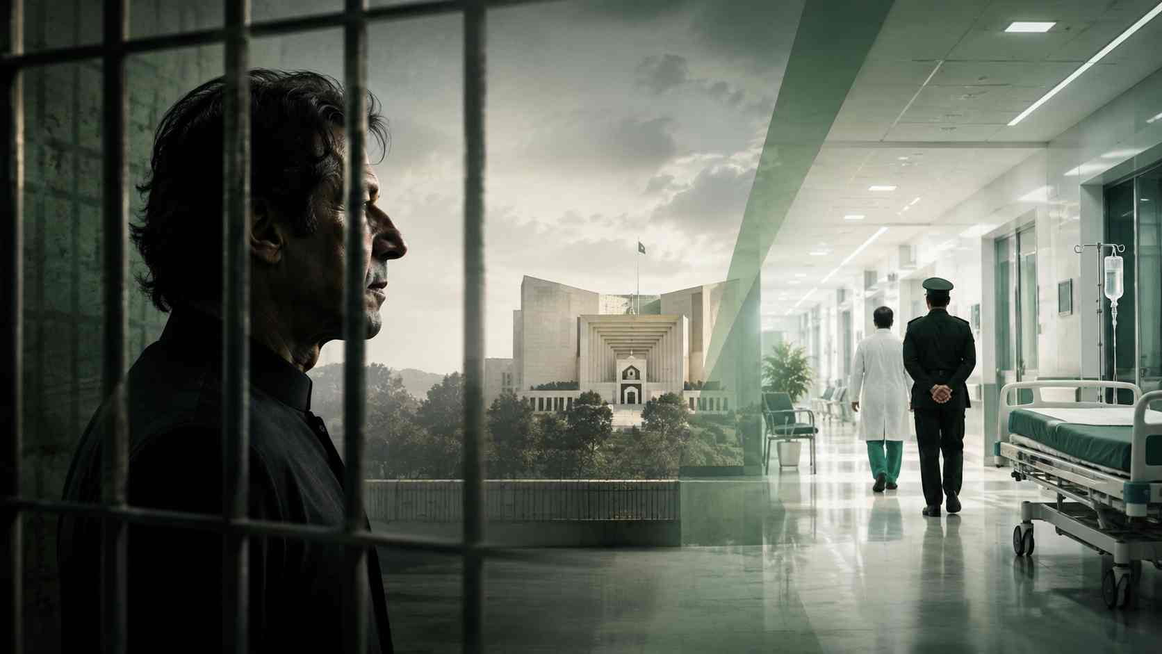 Imran Khan hospital transfer depicted as medical relief under continued custody